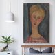 thumbnail image 5 of Póster de arte en lienzo y cuadro impreso de Amedeo Modigliani (111), póster de arte de pared, póster de decoración de dormitorio familiar moderno de 12 x 18 pulgadas (30 x 45 cm), 5 of 6
