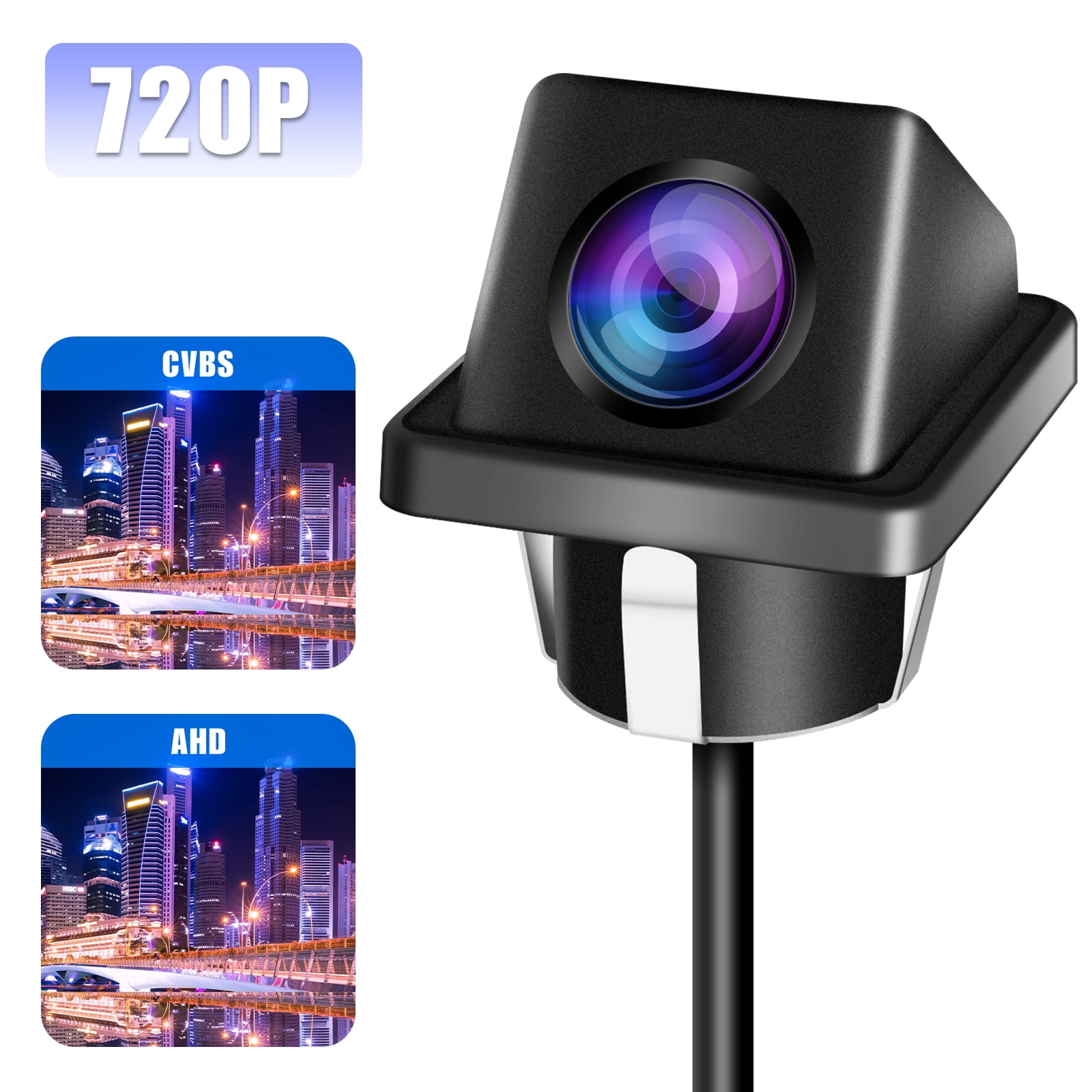 Car Rear View Camera Front View side Reverse Backup Color Camera 170° Wide Angle 