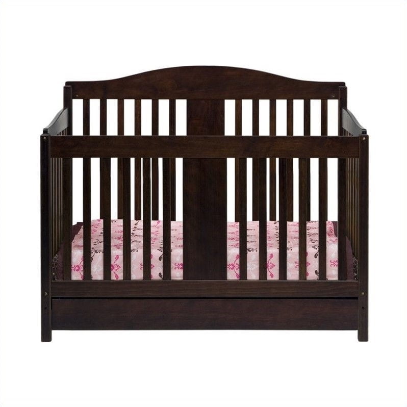 Davinci Richmond 4 In 1 Convertible Crib In Espresso With Crib