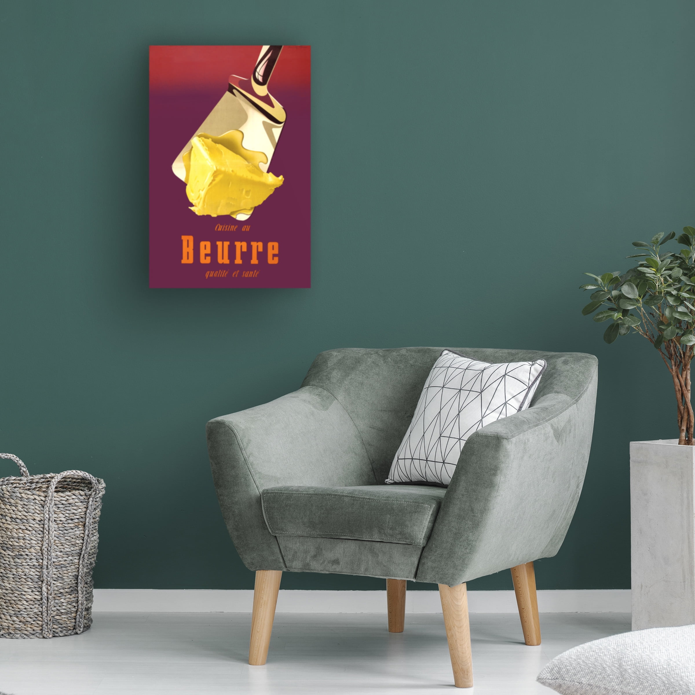 Print Collection 'Swiss Better Butter' Canvas Art