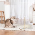 thumbnail image 3 of Rascador de sisal para gatos con juguete colgante para ratón. Divertido rascador para gatos y gatitos de interior., 3 of 7