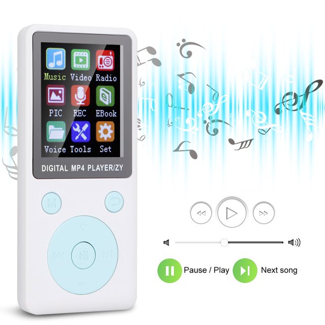Music Player, Support 32G Memory Card, MP4 Player, Muti-Languages Muti-Fuctional For Music Lovers,