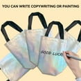 thumbnail image 5 of Iridescent Gift Bags 12Pack Reusable Gift Bags with Handles for Easter,Mother's Day(10x8x4in), 5 of 7