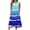 016 Blue, variant on SCSAlgin Women's Summer Tank Midi Dress with Pockets Floral Sleeveless A-Line Casual Loose Dresses Beach Sundress 2025