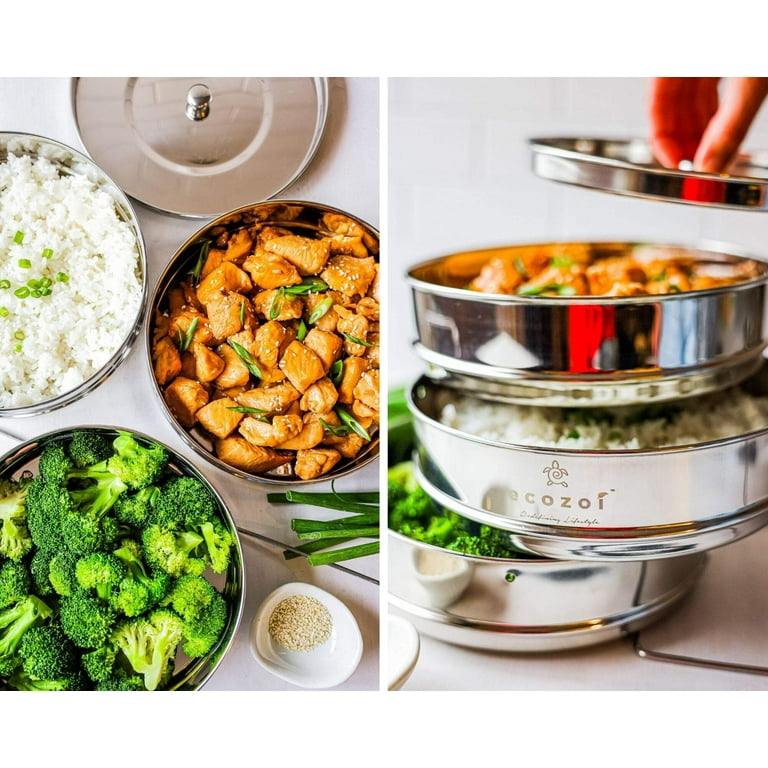 Instant Pot Stainless Steel Cooking Set Accessories, Tier Insert