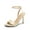 CREAM-SATIN, variant on High Stilettos Heels for Women Sexy Open Toe Strappy Sandals Shoes Ankle Strap Fashion Dressy Heels for Party Wedding