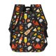 thumbnail image 4 of Disketp Seafood And Drinks Mochila Estampada para Hombre y Mujer – Mochila Ligera Clásica con Múltiples Bolsillos para Universidad, Trabajo y Viajes-One Size, 4 of 5