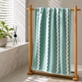 thumbnail image 5 of Aoznliie Bath Towel,Quick Drying Cotton Bath Towels,14x 30 in Soft & Absorbent Bath Towels for Bathroom Hotel Gyms,Green, 5 of 5