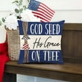 thumbnail image 5 of Aihimol independence Day Pillow 11th of July Patriotic Pillow Memorial Day indoor Outdoor Cushion Case for Home Bedroom Decor, 5 of 7