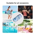 thumbnail image 5 of 2 Pack Wet Dry Bags,Realistic Blue Dragonfly Print Waterproof Reusable Dual Zipper Bags for Swimwear, Gym Clothes, Toiletries, Baby Diapers, 5 of 8