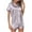 Gray, variant on Azrian Womens Pajamas,Women's Casual Homewear Short-Sleeve Tops Shorts Color Night Pajamas Suits M Size,Gray on