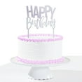 thumbnail image 3 of Cake Top HBD Slv Acr, 3 of 3