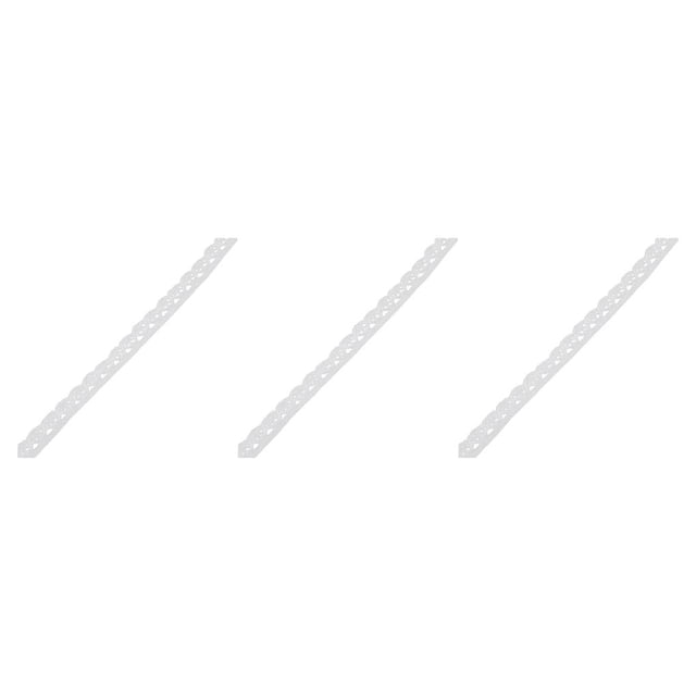 Youkk 1 Roll Lace Craft Ribbon Exquisite Useful Charming Stylish DIY Craft Sewing Accessory Clothes Supplies Lace Trim Type1 3Set