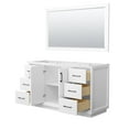 thumbnail image 3 of Wyndham Collection Wcf414160s-Cxsxx-M58 Strada 59" Single Free Standing Vanity Cabinet -, 3 of 7
