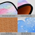 thumbnail image 2 of 2-Piece Kitchen Mat Set Non Slip Washable Floor Mats Decorative Rugs for Kitchen Sink Laundry Rainbow Flower Pattern, 2 of 7