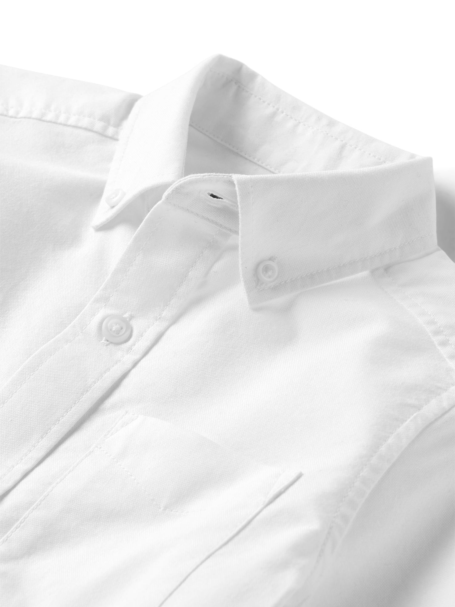 The Children's Place Boys Uniform Short Sleeve Woven Button Up Shirt, Sizes XS-XXL