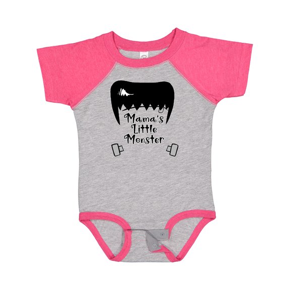 Inktastic Halloween Mama's Little Monster Frankenstein Boys or Girls Baby Bodysuit
