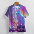 thumbnail image 3 of Funny Squirrel Women's T-Shirt Short Sleeve T Shirts Tops Tee Ladies Loose T, 3 of 6