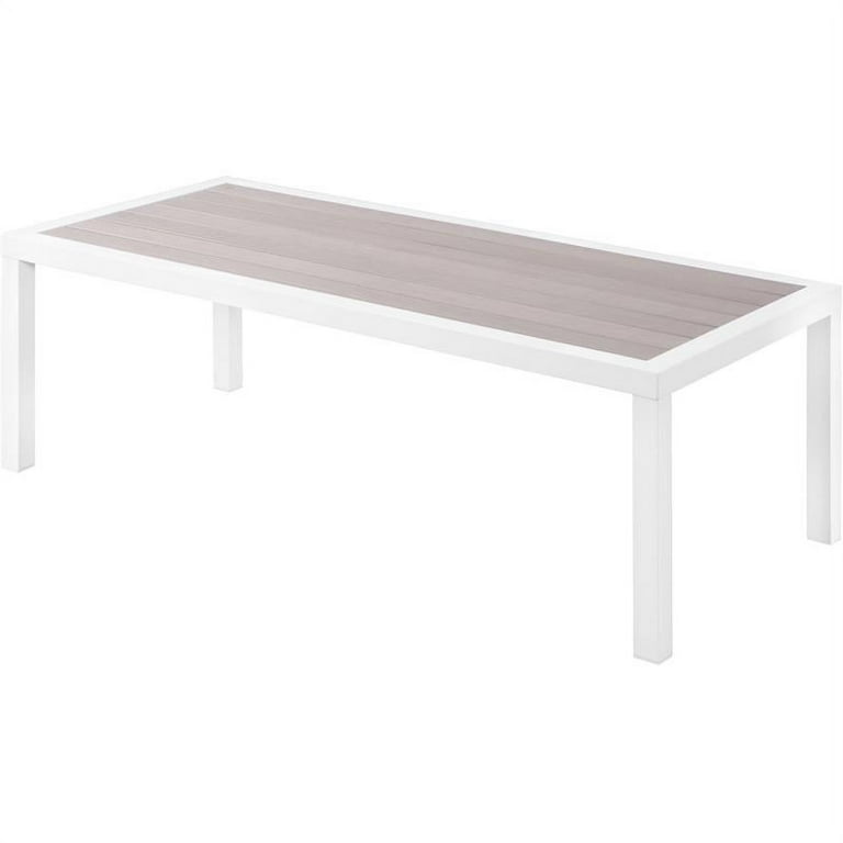 Meridian Furniture Nizuc End Table - White Meridian Furniture Nizuc End Table - White