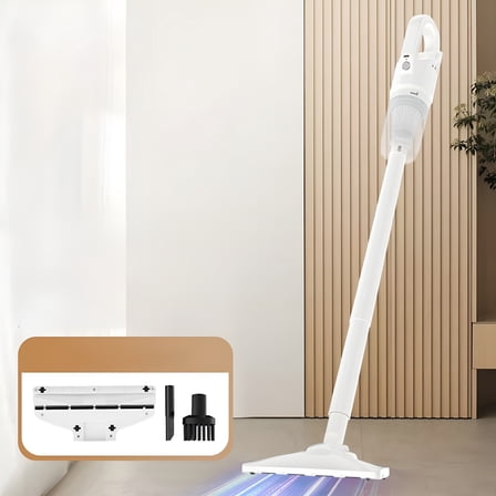 ZEPARO Cordless Vacuum Cleaner for Home Hard Floor Low-Pile Carpet Pet Hair 6-in-1 Lightweight Self-Standing,180W Power Suction Stick Vacuum Cleaners with 2200 mAh Battery,35 Mins Runtime