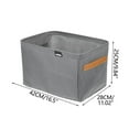 thumbnail image 3 of PEIBang Foldable Laundry Basket,Clothes Storage Basket Compact Storage Box,Laundry Hamper for Bathroom, 3 of 4