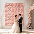 thumbnail image 6 of Artificial Ivy Privacy Fence Panels, Lifelike Expandable Faux Hedge Screen with Flowers, Uv Resistant Plastic Wall Panel for Balcony Garden Wedding Decoration, 13.78 X 13.78 Inch, 6 of 6
