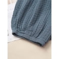 thumbnail image 6 of TTAO Infant Baby Girls Boys Soft Cotton Linen Shorts Bloomers Toddler Summer Breathable Loose Diaper Blue 130, 6 of 7