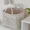 pink rice base 0002, variant on car Storage Basket, floral Fabric quilted basket for Clothes Toys & Blankets Car Trunk Organizer Backseat Storage Machine Washable  Large Capacity Woven Design room clutter  organization daily