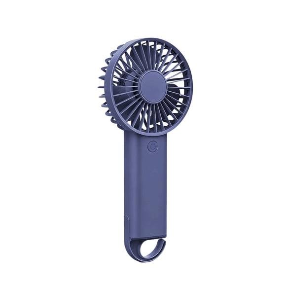 SHENGXINY Handheld Fan Portable Fan, 3-Speed Usb Rechargeable Handheld Fan 400Mah Battery Portable Cooling Fan with Hook Design for Travel Office Outdoor Use