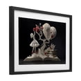 thumbnail image 2 of Stupell Industries Eclectic Paper Sculpture Style Fairytale Black Framed Print Under Glass, 20 x 14, by The Wands Want, 2 of 8