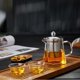 thumbnail image 5 of Tetera de vidrio, colador de té para té a granel, resistente al calor, tetera 350ml, 5 of 7