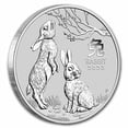 thumbnail image 3 of 2023 Australia 1 kilo Silver Lunar Rabbit BU (Series III), 3 of 4