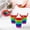 3pcs, variant on Rainbow Expandable Sink Strainer Basket, Cute Kitchen Sink Drain Filter Basket, Collapsible Food Catcher for Kitchen Waste