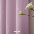 thumbnail image 2 of Deconovo Blackout Curtains, Energy Saving, Light Pink, 52W x 45L Inch, Thermal Insulated Noise Reducing Drapes for Bedroom Living Room, Set of 2, 2 of 5
