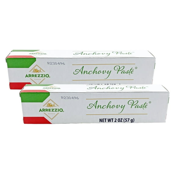 Arrezzio Anchovy Paste 2 oz. Tube | Kosher | Pack of 2