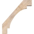 thumbnail image 3 of 5 1/2"W x 28"D x 32"H Merced Smooth Knee Brace, Douglas Fir, 3 of 4