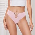 thumbnail image 2 of Ashirexll High Waisted Underwear for Women, Ladies Underwear Panties, Low Waist Peach Hip Lift Lightweight Breathable Seamless Thong, 2 of 5
