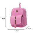 thumbnail image 2 of Mochila De Mujer Fana Nadira Color Rosa Preciosa, 2 of 3