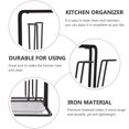 thumbnail image 7 of Amosfun Black Metal Cup Drying Rack Kitchen Organizer Stand for Mugs, 7 of 7
