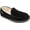 Black, variant on Minnetonka Women's Suede Tempe Slipper