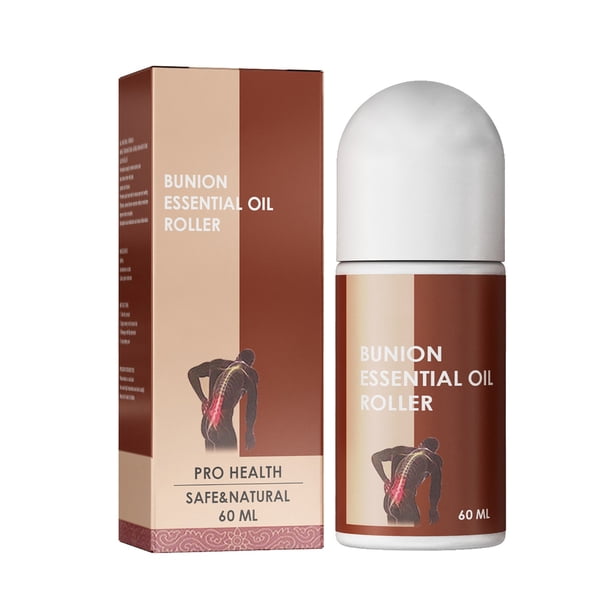 Aceite de masaje con bola de masaje, no mancha, mezcla natural de aceites de calidad spa para un masaje aromático calmante y relajante, 60 ml