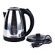 thumbnail image 1 of Hervidor eléctrico de acero inoxidable, caldera de agua caliente, calentador de encimera de ebullición rápida, apagado automático para cafetera, tetera, enchufe estadounidense 110V 2L, 1 of 10