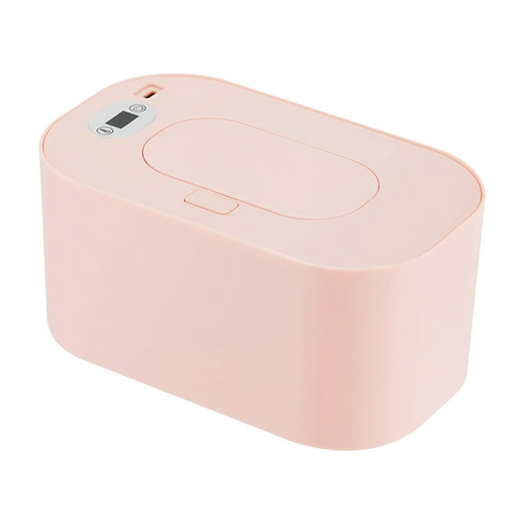 Calentador de toallitas húmedas, dispensador de toallitas húmedas, calentador alimentado por USB con temperatura constante, gran capacidad y pantalla para bebés