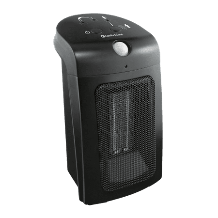 Comfort Zone Cz460bk Personal Ceramic Heater With Motion Sensor