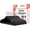 Black, variant on Gray Velvet Hangers 5 Pack – Heavy-Duty 11 lbs Capacity, 360° Swivel Hook, Non-Slip & Space-Saving Design – Smooth Velvet Finish for Crease-Free Clothes & Effortless Closet Organization