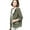 Green M, variant on Fall Spring Women Corduroy Jacket Patch Pockets Hooded Loose Colorblock Elastic Cuffs And Hem Streetwear Office And Leisure Coat
