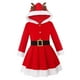 thumbnail image 3 of Vestido de alce navideño con capucha, trajes navideños, disfraz navideño, ropa de moda para mujer 160cm, 3 of 7