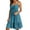 Navy, variant on OSOLU Solid Color Women Casual Summer Dresses Ruffle Tiered Swing Flowy Sleeveless Spaghetti Strap V-Neck A-Line Midi Dress Comfort Sundress Dresses For Women 2025 Elegant Classy