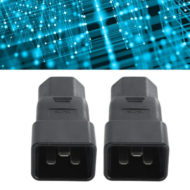 IEC320 C20 To IEC320 C21 Power Adapter, Standard C20 To C21 Power Plug Adapter Professional for Speaker for PDU Server