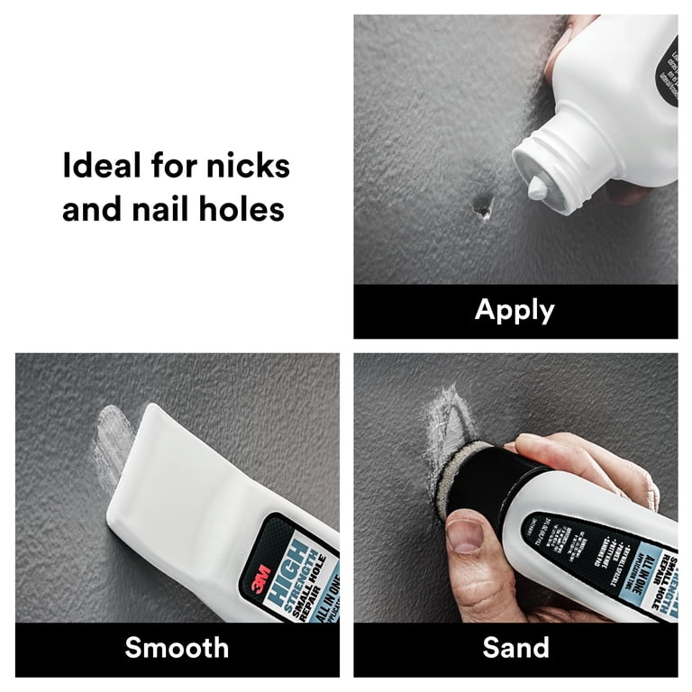 3M High Strength Small Hole Filler, 3 oz, All-in-One photo 6